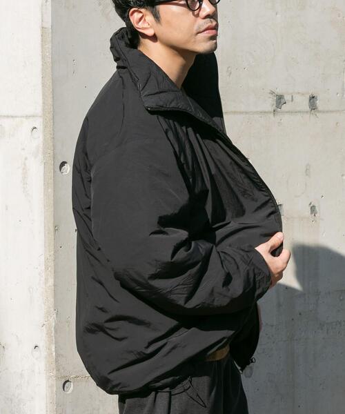 URBAN RESEARCH ROSSO MEN(アーバンリサーチロッソメン)の「3H Dry Fabric パファーブルゾン(ブルゾン・メンズ・ネイビー/ブラック・LARGE/MEDIUM/X-LARGE)」の22枚目の写真