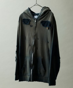 【DENIM DELIGHT DAYS】リメイクZIPアップパーカー