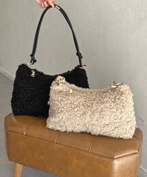 Thevon | プードルボアショルダーバッグ(トートバッグ)