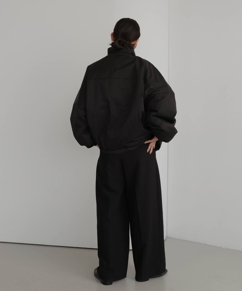 hellam（へラム）の「合繊中綿ジャケット（ダウンジャケット/コート・レディース・アイボリー/ブラック/ベージュ/ブラウン・FREE）」の20枚目の写真