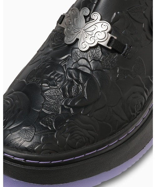 CONVERSE（コンバース）の「WEAPON PLTS CLG OX / ANNA SUI / ウエポン　ＰＬＴＳ　ＣＬＧ　ＯＸ　／　アナ　スイ（サンダル・レディース・ブラック×パープル・8/7.5/7/6.5/6/5.5/5）」の7枚目の写真