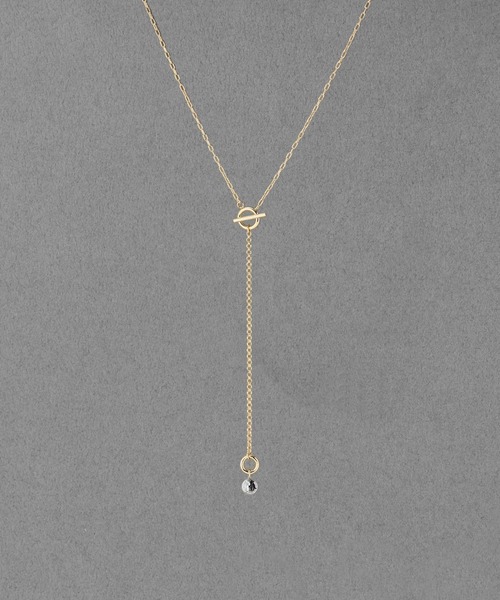 Phoebe(フィービィー)の「【金属アレルギー対応】Y字マルチwayロングコインチェーンネックレス(ネックレス・レディース・イエローゴールド/シルバー・FREE)」の2枚目の写真