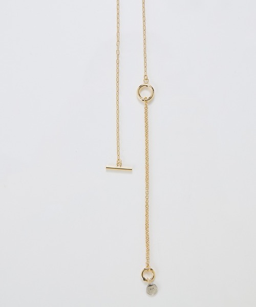 Phoebe(フィービィー)の「【金属アレルギー対応】Y字マルチwayロングコインチェーンネックレス(ネックレス・レディース・イエローゴールド/シルバー・FREE)」の6枚目の写真