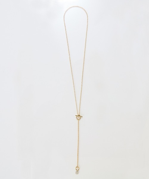 Phoebe(フィービィー)の「【金属アレルギー対応】Y字マルチwayロングコインチェーンネックレス(ネックレス・レディース・イエローゴールド/シルバー・FREE)」の9枚目の写真