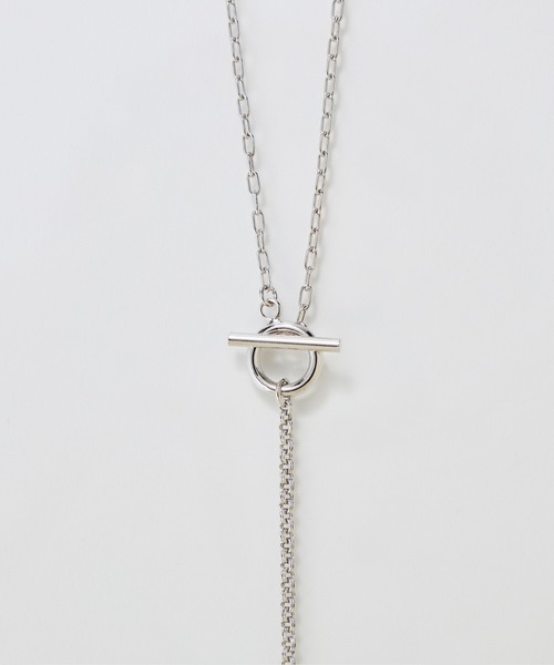 Phoebe(フィービィー)の「【金属アレルギー対応】Y字マルチwayロングコインチェーンネックレス(ネックレス・レディース・イエローゴールド/シルバー・FREE)」の15枚目の写真