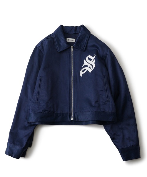 Subciety(サブサエティ)の「【WOMEN】Satin swing top(ブルゾン・レディース・ピンク/ネイビー/アイボリー・FREE)」の5枚目の写真