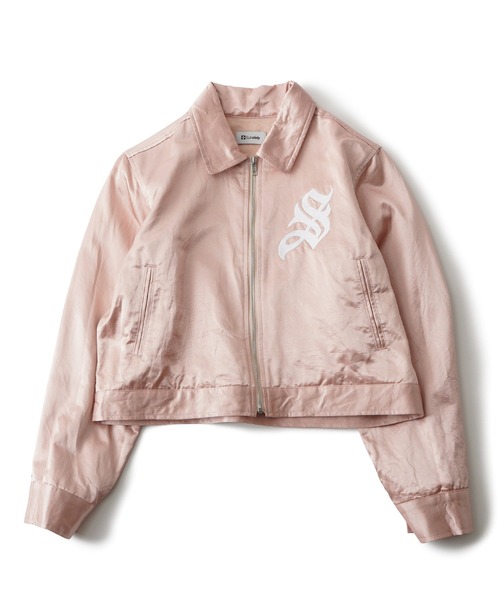 Subciety(サブサエティ)の「【WOMEN】Satin swing top(ブルゾン・レディース・ピンク/ネイビー/アイボリー・FREE)」の6枚目の写真
