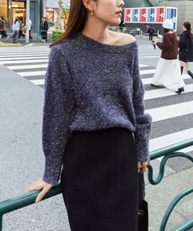 NOLLEY’S | ラメシャギープルオーバー(ニット/セーター)