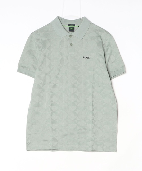 BOSS（ボス）の「コットン ポロシャツ サークルジャカード（ポロシャツ・メンズ・グリーン/ブラック・S/XXL/XS/XL/M/L/XXXL）」の11枚目の写真
