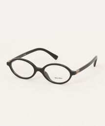 miu miu | 【miumiu/ミュウミュウ】スクエア メガネ MU01XV 1AB1O1(メガネ)