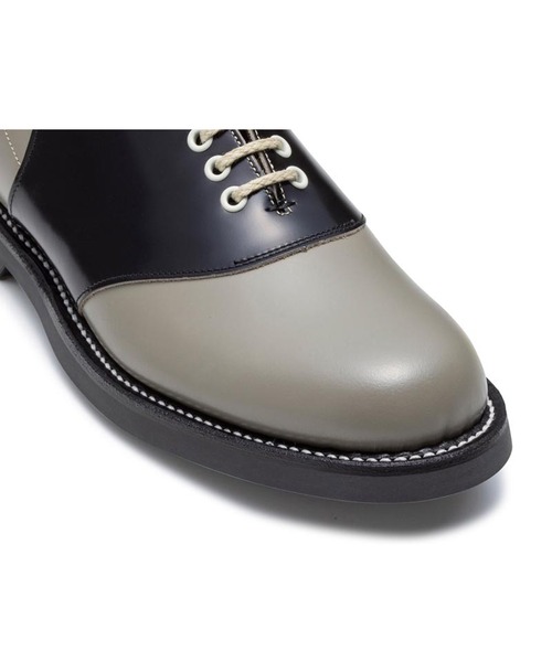 REGAL(リーガル)の「REGAL Boots Mark 2051 リーガル サドルシューズ(ドレスシューズ・メンズ・ブラック×グレー・24/24.5/25/25.5/26/26.5/27)」の9枚目の写真