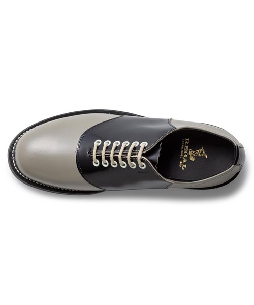 REGAL(リーガル)の「REGAL Boots Mark 2051 リーガル サドルシューズ(ドレスシューズ・メンズ・ブラック×グレー・24/24.5/25/25.5/26/26.5/27)」の5枚目の写真