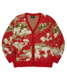 MUSHROOM CARDIGAN (RED)