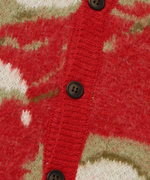 WKNDRS(ウィーキャンドース)の「MUSHROOM CARDIGAN (RED)(カーディガン/ボレロ・レディース・その他・MEDIUM/LARGE/X-LARGE)」の4枚目の写真