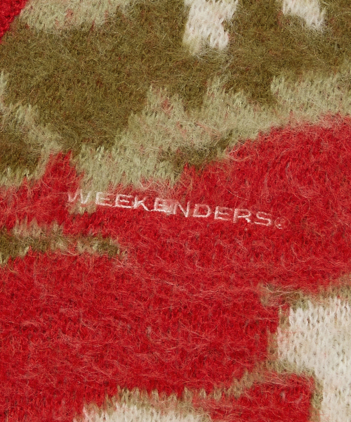 WKNDRS(ウィーキャンドース)の「MUSHROOM CARDIGAN (RED)(カーディガン/ボレロ・レディース・その他・MEDIUM/LARGE/X-LARGE)」の6枚目の写真