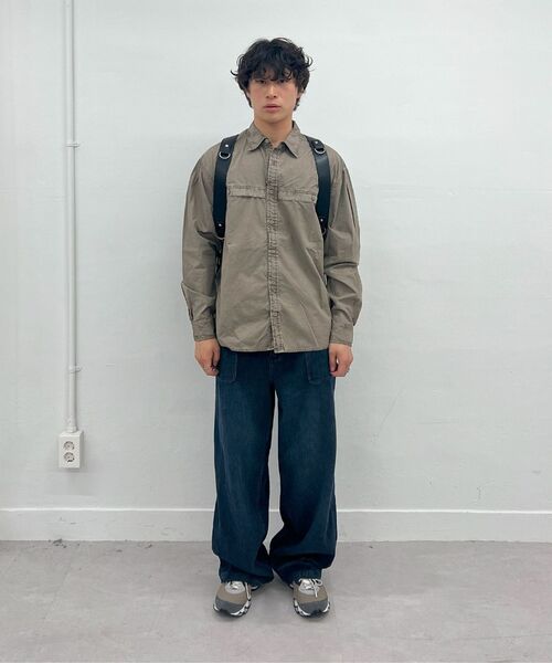 Millo Archive（ミロ アーカイブ）の「フェイデッドカバーシャツ [エクリュ]（シャツ/ブラウス・メンズ・その他・LARGE/X-LARGE/MEDIUM）」の10枚目の写真