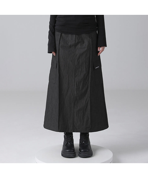 Line Cargo Maxi Skirt - 2COL