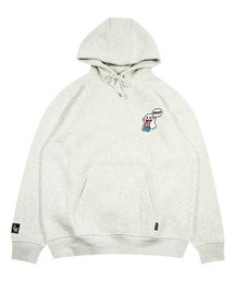 A'GEM/9 × .kom 『GRAF&WU/グラフアンドユー』BooGhost Original Loose-Fit Fleece Hoodie /ブーゴースト オリジナルフリースフーディー