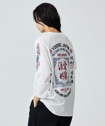【YOIDORE / ヨイドレ】 SAKE LOVER RAGLAN / ラグラン7分TEE