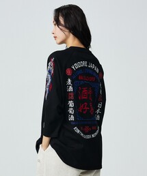 【YOIDORE / ヨイドレ】 SAKE LOVER RAGLAN / ラグラン7分TEE