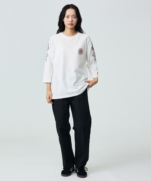 ABAHOUSE(アバハウス)の「【YOIDORE / ヨイドレ】 SAKE LOVER RAGLAN / ラグラン7分TEE(Tシャツ/カットソー・メンズ・ブラック/ホワイト/ホワイト系その他・M/L)」の12枚目の写真