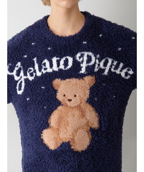 HOLIDAY】【HOMME】ジェラートスノーベアジャガードプルオーバー