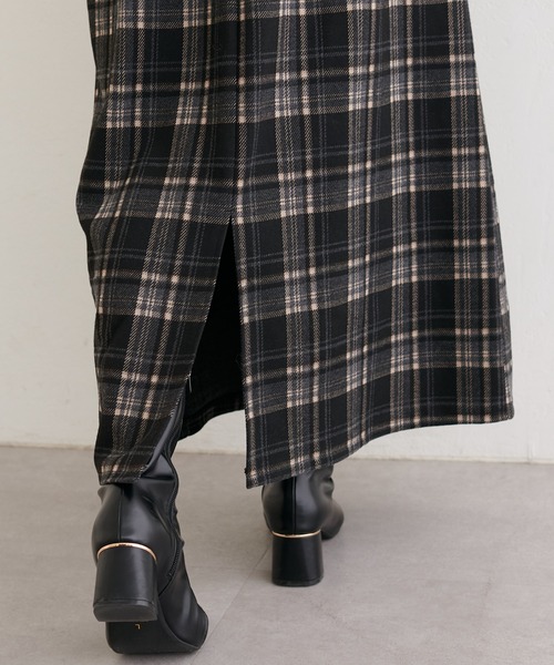 natural couture（ナチュラルクチュール）の「アソートチェックペンシルスカート（スカート・レディース・ブラック/ブラウン・FREE）」の22枚目の写真