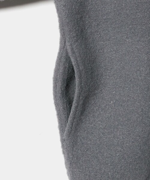 CITEN（シテン）の「＜CITEN＞フリースジップブルゾン（ブルゾン・メンズ・グレー系/ブラック・L/M）」の19枚目の写真