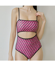 【未使用】room306ワンショルダービキニ水着スイムウェアワンピース 未使用】room306ワンショルダービキニ水着スイムウェアワンピース