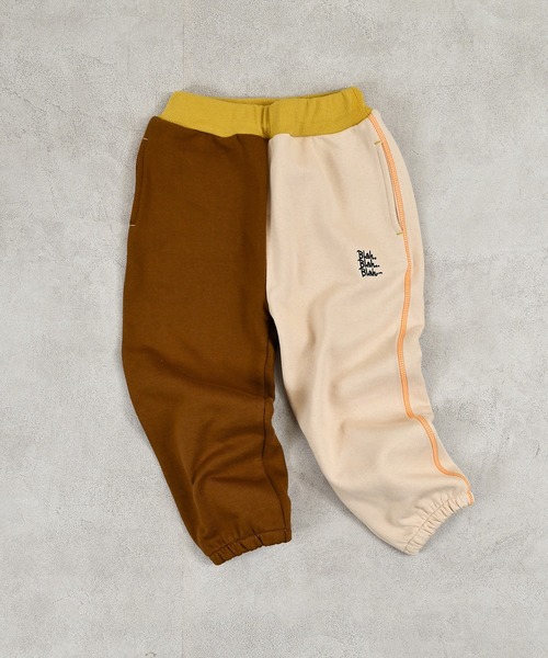 Life Support Products（ライフサポートプロダクツ）の「裏起毛ワンポイントスウェットパンツ（その他パンツ・キッズ・ホワイト系その他/ブラウン/ブラック系その他/マスタード/ネイビー/ピンク系その他/ブラウン系その他/ブラック/ライトピンク/オフホワイト・100/95/90/80/150/140/130/120/110）」の6枚目の写真