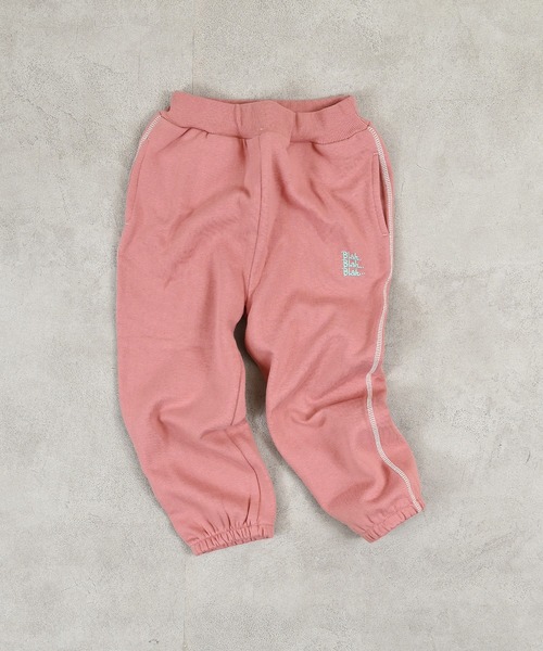 Life Support Products（ライフサポートプロダクツ）の「裏起毛ワンポイントスウェットパンツ（その他パンツ・キッズ・ホワイト系その他/ブラウン/ブラック系その他/マスタード/ネイビー/ピンク系その他/ブラウン系その他/ブラック/ライトピンク/オフホワイト・100/95/90/80/150/140/130/120/110）」の10枚目の写真