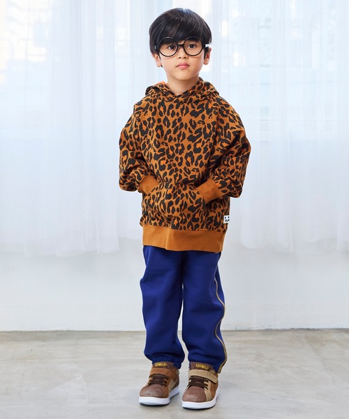 Life Support Products（ライフサポートプロダクツ）の「裏起毛ワンポイントスウェットパンツ（その他パンツ・キッズ・ホワイト系その他/ブラウン/ブラック系その他/マスタード/ネイビー/ピンク系その他/ブラウン系その他/ブラック/ライトピンク/オフホワイト・100/95/90/80/150/140/130/120/110）」の20枚目の写真