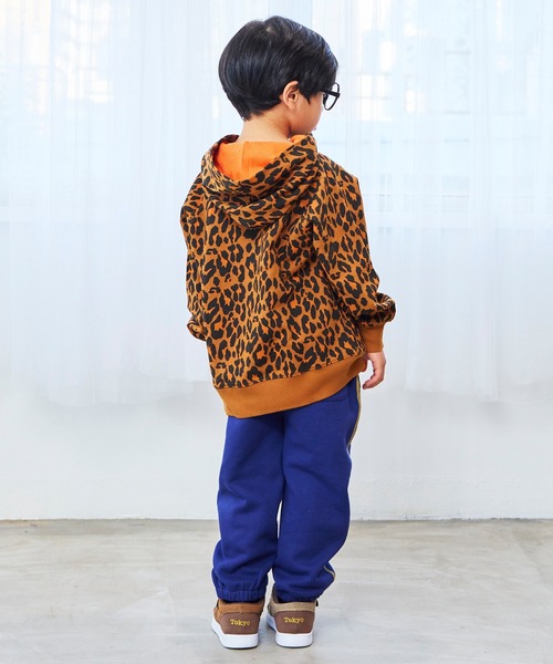 Life Support Products（ライフサポートプロダクツ）の「裏起毛ワンポイントスウェットパンツ（その他パンツ・キッズ・ホワイト系その他/ブラウン/ブラック系その他/マスタード/ネイビー/ピンク系その他/ブラウン系その他/ブラック/ライトピンク/オフホワイト・100/95/90/80/150/140/130/120/110）」の21枚目の写真