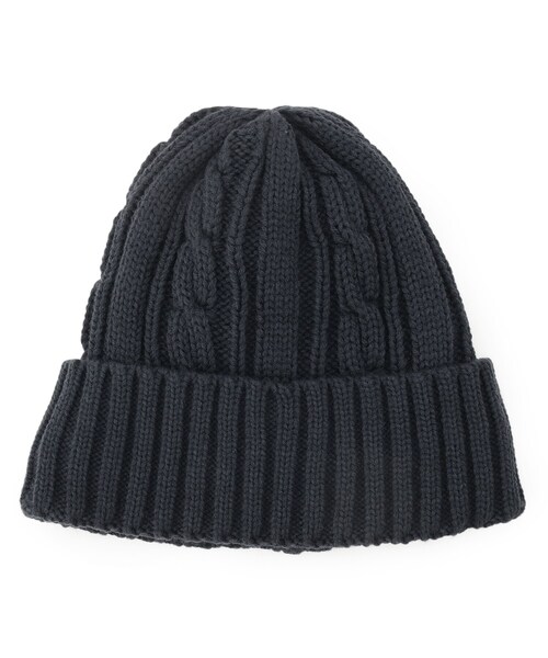 ITS'DEMO(イッツデモ)の「ウォームワッチ(ニットキャップ/ビーニー・レディース・ネイビー/ワインレッド/ブラック・00)」の2枚目の写真