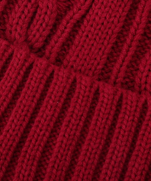 ITS'DEMO(イッツデモ)の「ウォームワッチ(ニットキャップ/ビーニー・レディース・ネイビー/ワインレッド/ブラック・00)」の8枚目の写真