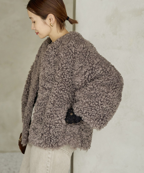 WEB限定/追加》TISSAVELファーブルゾン（その他アウター）｜IENA