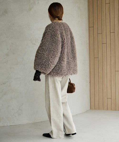 WEB限定/追加》TISSAVELファーブルゾン（その他アウター）｜IENA