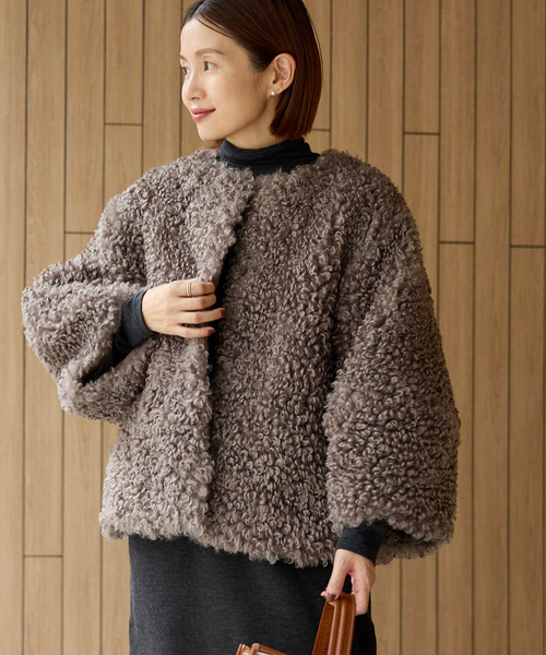 WEB限定/追加》TISSAVELファーブルゾン（その他アウター）｜IENA