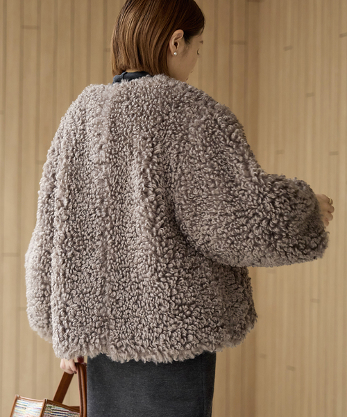 WEB限定/追加》TISSAVELファーブルゾン（その他アウター）｜IENA