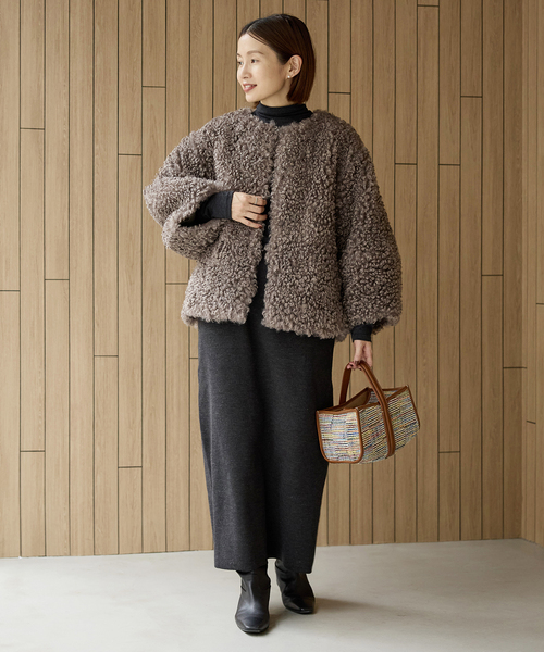 WEB限定/追加》TISSAVELファーブルゾン（その他アウター）｜IENA