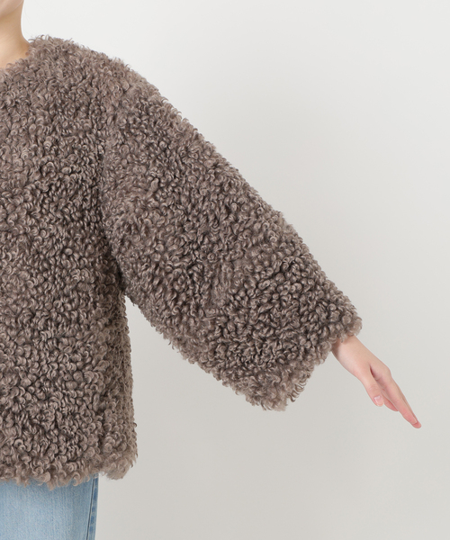 WEB限定/追加》TISSAVELファーブルゾン（その他アウター）｜IENA