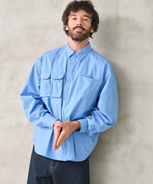 「KELEN MENS / ケレン メンズ」MESH SWITCH SHIRT
