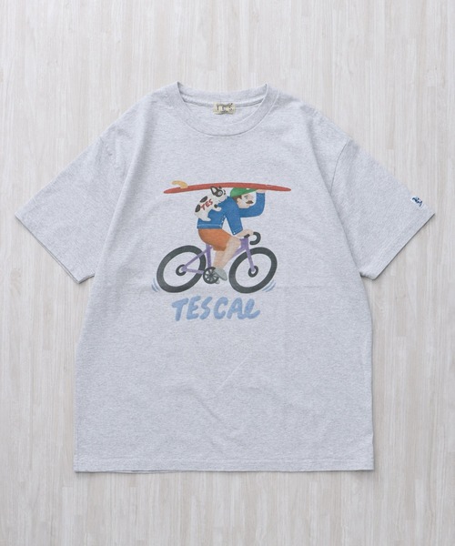 The Endless Summer(エンドレスサマー)の「TES CRUISING THE COAST FLAT ART T-SHIRT / Tシャツ(Tシャツ/カットソー・メンズ・ホワイト/グレー・SMALL/MEDIUM/LARGE/X-LARGE/XX-LARGE)」の7枚目の写真