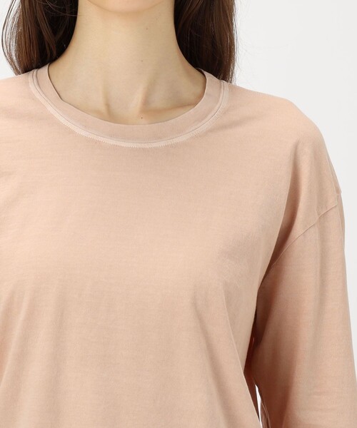 JAMES PERSE（ジェームスパース）の「ヴィンテージ ボックス ロングスリーブカットソー WLJ3113（Tシャツ/カットソー・レディース・サーモンピンク・2/1）」の6枚目の写真