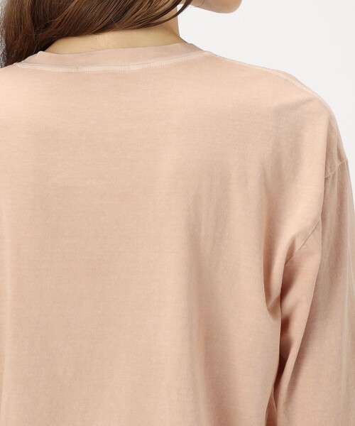 JAMES PERSE（ジェームスパース）の「ヴィンテージ ボックス ロングスリーブカットソー WLJ3113（Tシャツ/カットソー・レディース・サーモンピンク・2/1）」の7枚目の写真