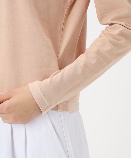 JAMES PERSE（ジェームスパース）の「ヴィンテージ ボックス ロングスリーブカットソー WLJ3113（Tシャツ/カットソー・レディース・サーモンピンク・2/1）」の8枚目の写真