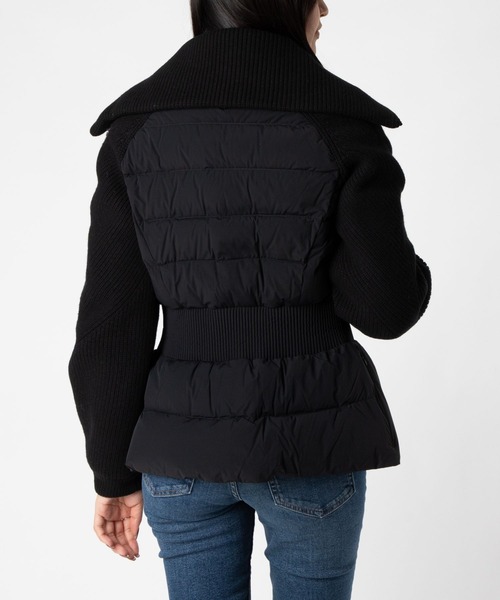 Mackage(マッカージュ)の「Mackage FOXY Mixed Media Jacket マッカージュ フォクシー ミクスト メディア ダウンジャケット(ダウンジャケット/コート・レディース・ブラック・MEDIUM/SMALL)」の6枚目の写真