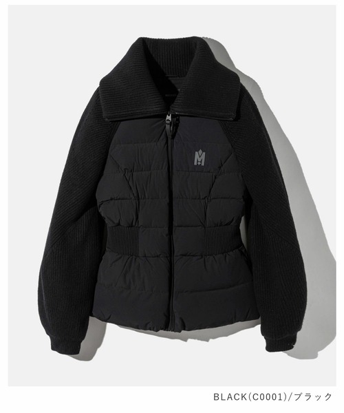 Mackage(マッカージュ)の「Mackage FOXY Mixed Media Jacket マッカージュ フォクシー ミクスト メディア ダウンジャケット(ダウンジャケット/コート・レディース・ブラック・MEDIUM/SMALL)」の7枚目の写真