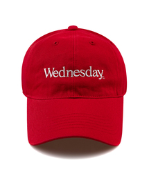 WICK（ウィック）の「Wednesday WASHING CAP-RED（キャップ）」