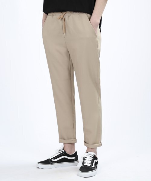 VERYVAIN(ベリベーン)の「STANDARD BANDING SLACKS (BEIGE)(スラックス・メンズ・その他・LARGE/MEDIUM/SMALL)」の1枚目の写真